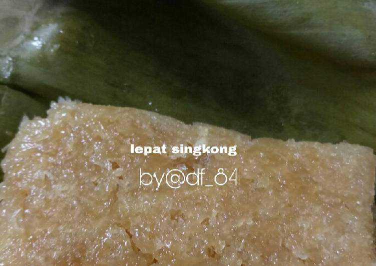 Lepat ubi/ singkong