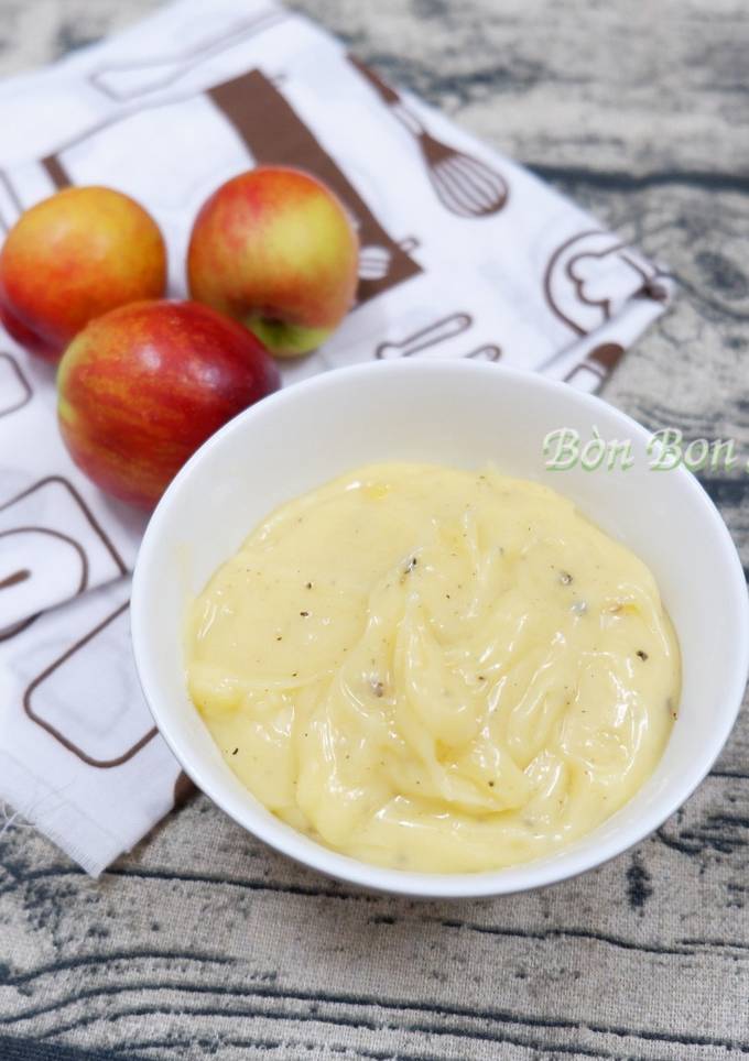 Hình của món Tự làm 3 loại Sốt Mayonnaise có trứng, không trứng và thuần chay.