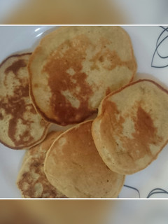 Una foto de Pancakes de Banano