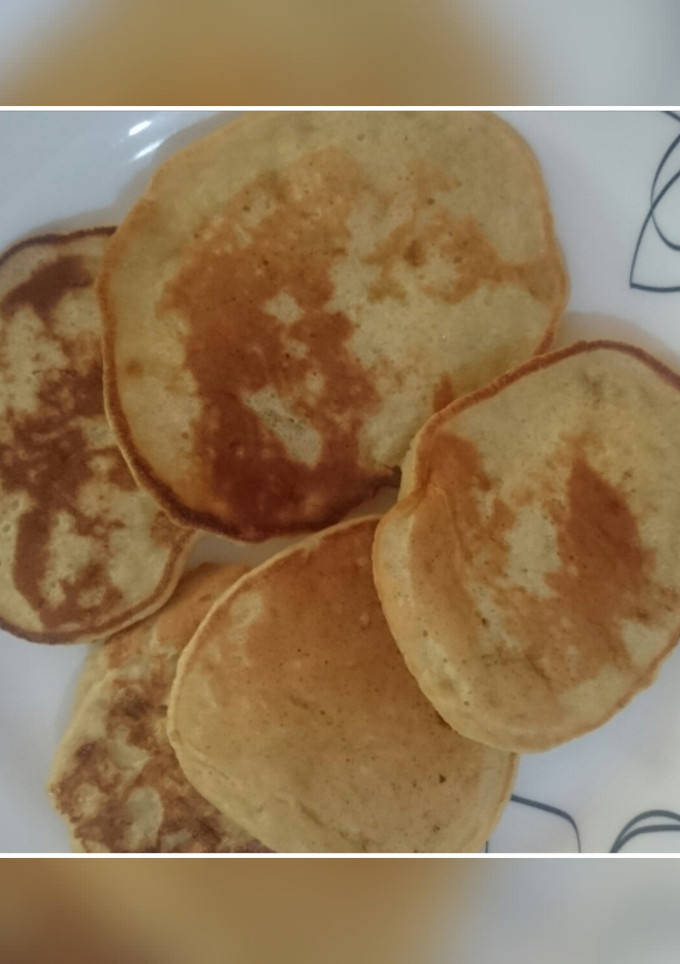 Una foto de Pancakes de Banano