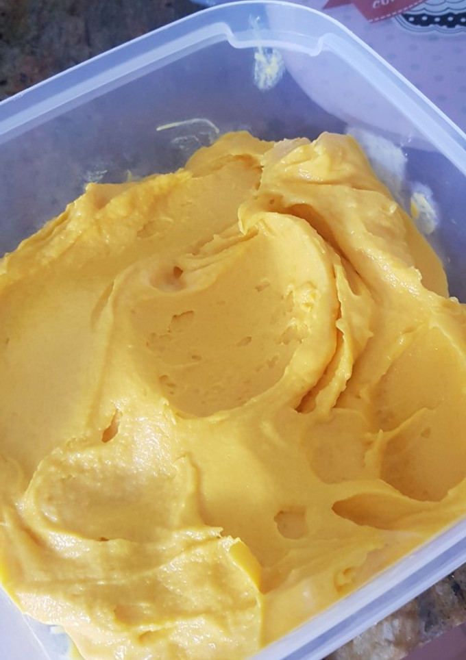 Una foto de Helado de Mango Thermomix