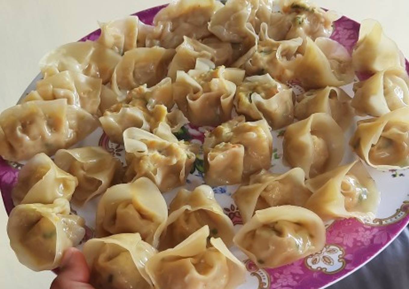 Siomay ayam sayur