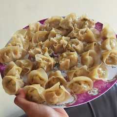 รูปของ Siomay ayam sayur