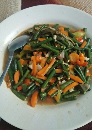 Foto resep Oseng Kacang Mercon