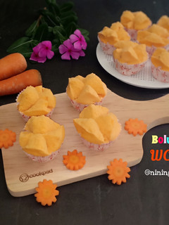 Foto resep Bolu Kukus Wortel