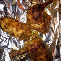 Baked Garlic Parmesan Chicken A picture of Baked Garlic Parmesan Chicken.