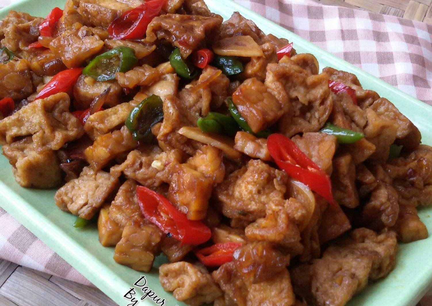 Resep Oseng Tahu Tempe Sederhana Oleh Nia Syifa Cookpad