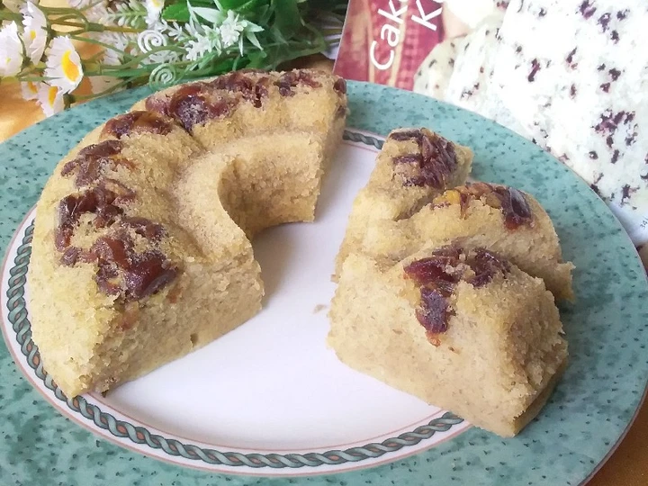 Langkah Mudah untuk Membikin Resep Bolu pisang raja kukus tabur kurma yang Menggugah Selera Anti Ribet, Lezat