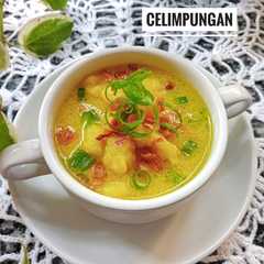 A picture of Celimpungan khas Palembang.