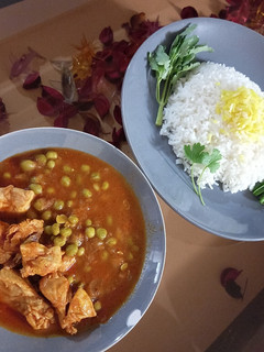 عکسی از دستور خورشت نخود فرنگی