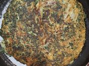 Una foto de tortilla de acelga