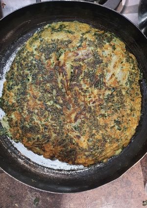 Una foto de Tortilla de Acelgas