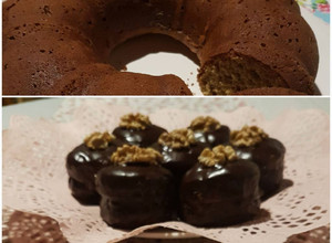 Una foto de Cobertura de chocolate negro para tortas y alfajores.¡Brillante!