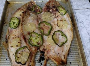 Una foto de Boga al horno
