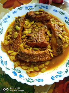 শিমের বিচ দিয়ে কাতল মাছের ঝোল (Shimer bich diye katal macher jhol recipe in bengali) রেসিপির প্রধান ছবি