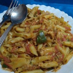 A picture of Colourful Pasta.