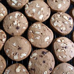 A picture of Walnut Cinnamon Muscovado Cookies.