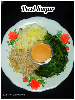 Foto resep Spesial Hari Ibu~Pecel Sayur