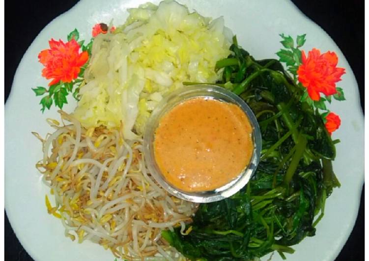 Spesial Hari Ibu~Pecel Sayur