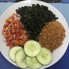 A picture of Moringa salad.