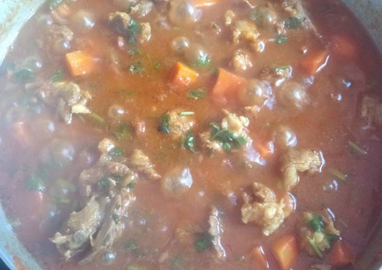 Easiest Way to Make Tasty Goat stew