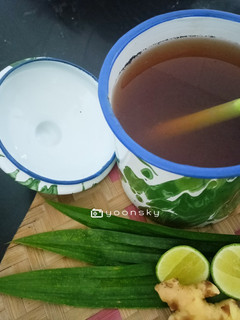 Foto resep Teh Kesehatan (Jahe Sereh Jeruk Nipis)