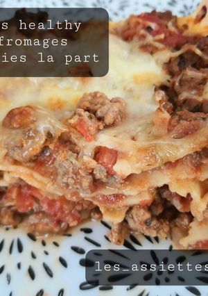 Une photo de Lasagnes healthy