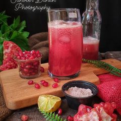 A picture of Fresh Pomegranate juice.