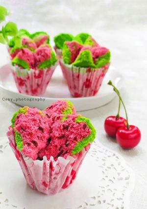 Foto resep Bolu Kukus Semangka