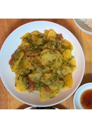 Hình của món Khoai tây xào cà chua, thì là!.