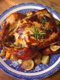 Whole Roast Chicken with Lemon & Herbs