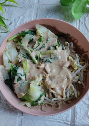 Foto resep Pecel Sawi Hijau