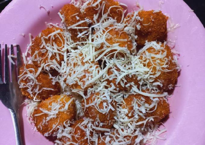 Resep Nugget pisang keju Resep Nugget pisang keju