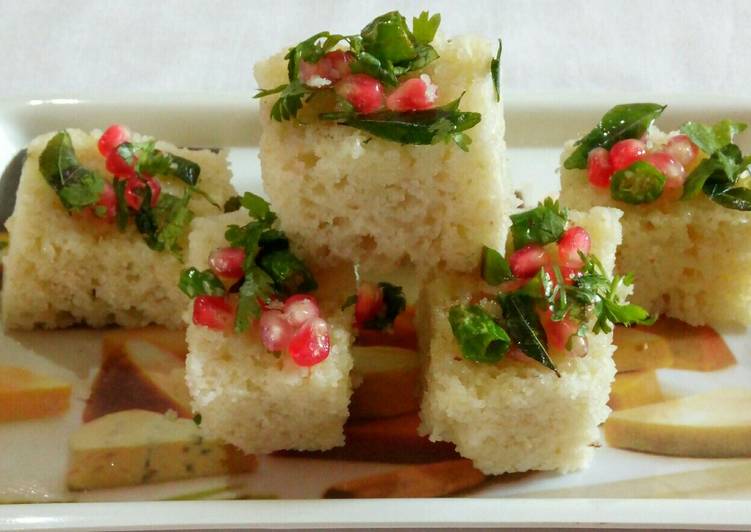 Easiest Way to Prepare Speedy Instant rava dhokla