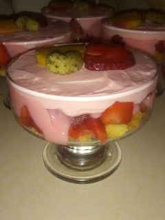 صورة لوصفة تحلية بالفراولة 🍓🍓