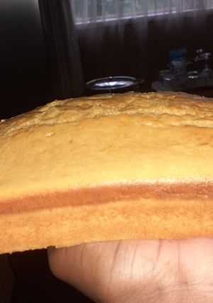 A picture of My caramel cake.