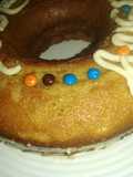 Dulce o pastel de vainilla