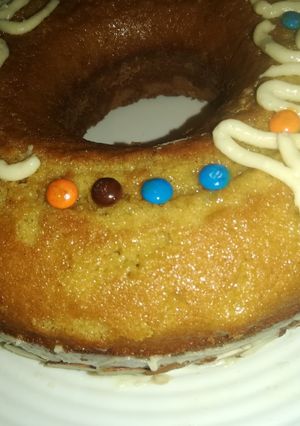 Una foto de Dulce o pastel de vainilla