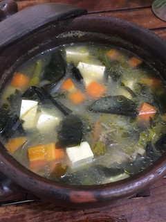 Foto resep Miso soup with chicken stock