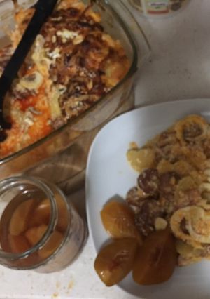 Moncsika receptje ihlette Rakott krumpli recept fotója