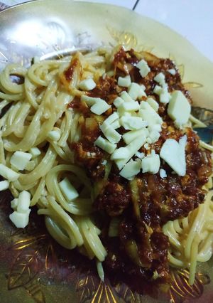 Foto resep Spageti kuah susu