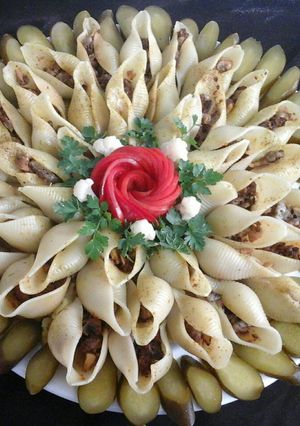 عکسی از دستور جامبوشلز بدون فر