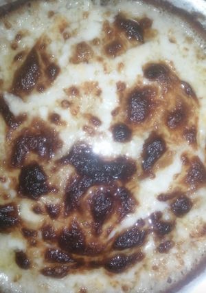 صورة لوصفة مكرونتي المتواضعة بالبشاميل