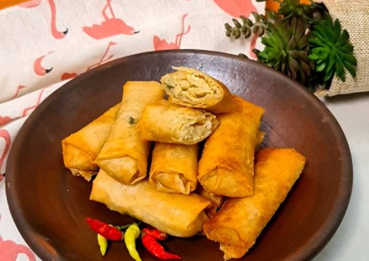 Resep Lumpia Bengkuang Jadi, Lezat