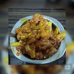 A picture of Aaloo gobhi veg.