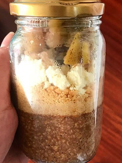 Una foto de Avena trasnochada de chocolate