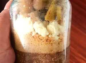 Una foto de Avena trasnochada de chocolate