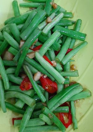 Foto resep Cah baby buncis bawang putih