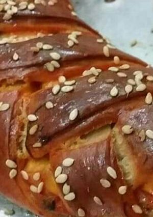 A picture of Chicken bread.