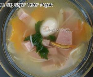 Resep Populer 5 Sop segar telur puyuh kornet Enak dan Sehat Resep Populer 5 Sop segar telur puyuh kornet Enak dan Sehat